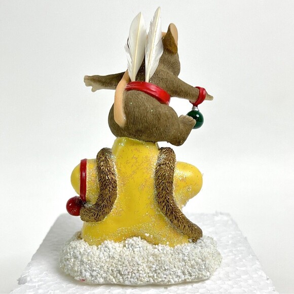 Charming Tails THE CHRISTMAS STAR Fitz and Floyd Special Ed Mouse 98/279 Box '02 - Picture 6 of 9